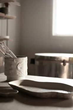 Flow schotel large 25x40 cm, Zand