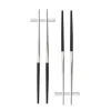 Focus de Luxe chopsticks 4+2, roestvrij staal