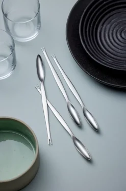 Folke Steel kreeftvork, roestvrij staal 4-pack
