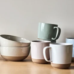 Fossil mok 35 cl, Beige