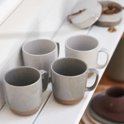 Fossil mok 35 cl, grijs