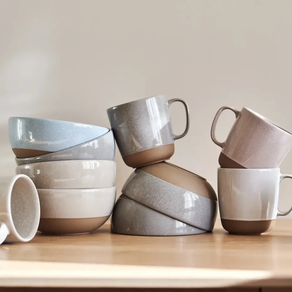 Fossil mok 35 cl, grijs