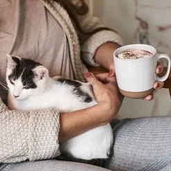 Fossil mok 35 cl, wit