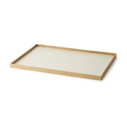 Frame dienblad large 35,5x50,6 cm, Eikenhout-beige