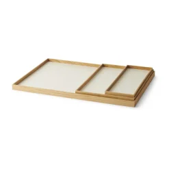 Frame dienblad small 11x32,4 cm, Eikenhout-beige