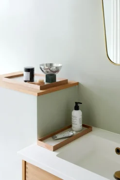 Frame dienblad small 11x32,4 cm, Eikenhout-beige