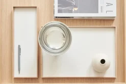 Frame dienblad small 11x32,4 cm, Eikenhout-beige