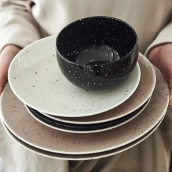 Freckle bord Ø26 cm, Beige