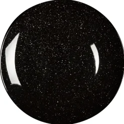 Freckle bord Ø26 cm, Zwart