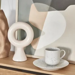 Freckle klein bord Ø20 cm, Wit