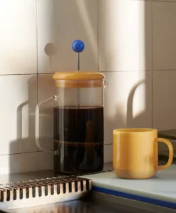French Press Brewer cafetière 1 liter, Clear