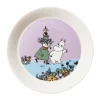 Friends forever Moomin bord, Ø19,5 cm