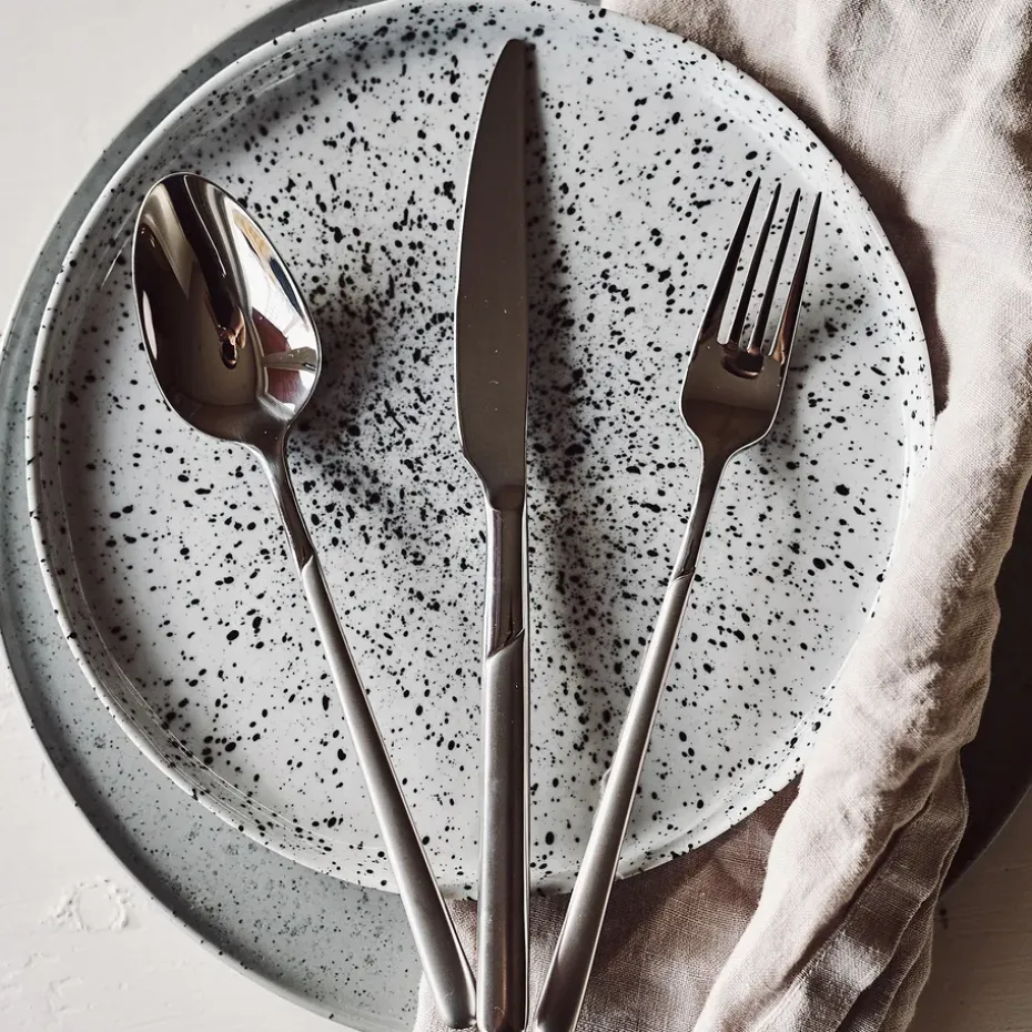 Frost bestek 24 stuks, Roestvrij staal