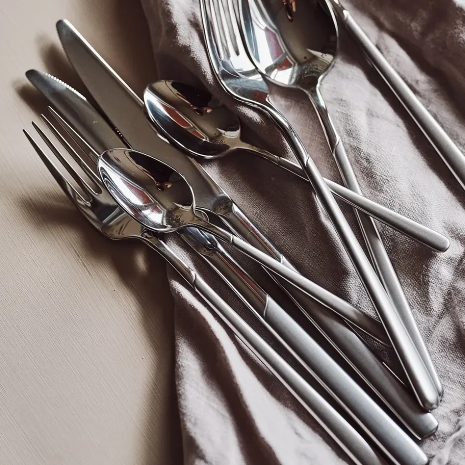 Frost bestek 24 stuks, Roestvrij staal