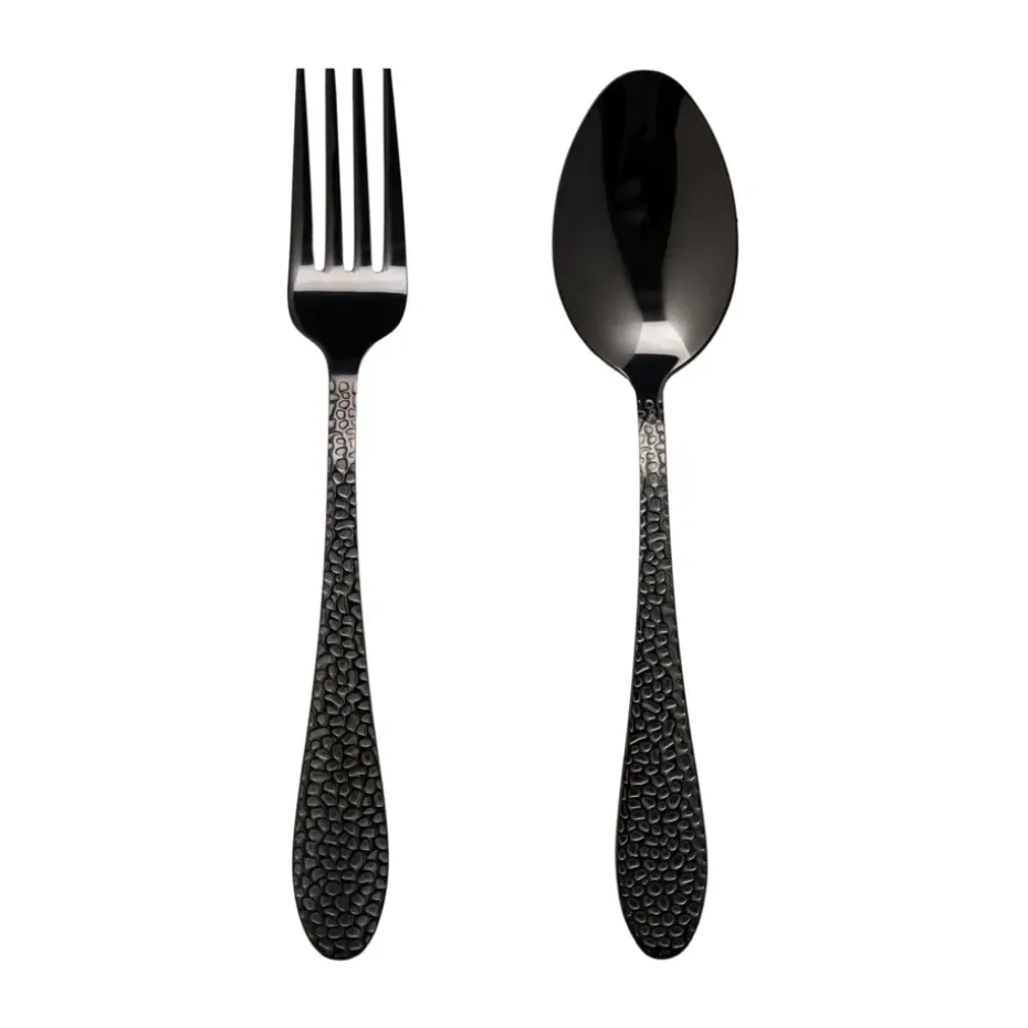 Frost dessert/voorgerechtbestek 8-delig, Onyx