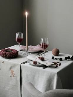 Fryd stoffen servet 45x45 cm 4-delig, Light warm grey-beige