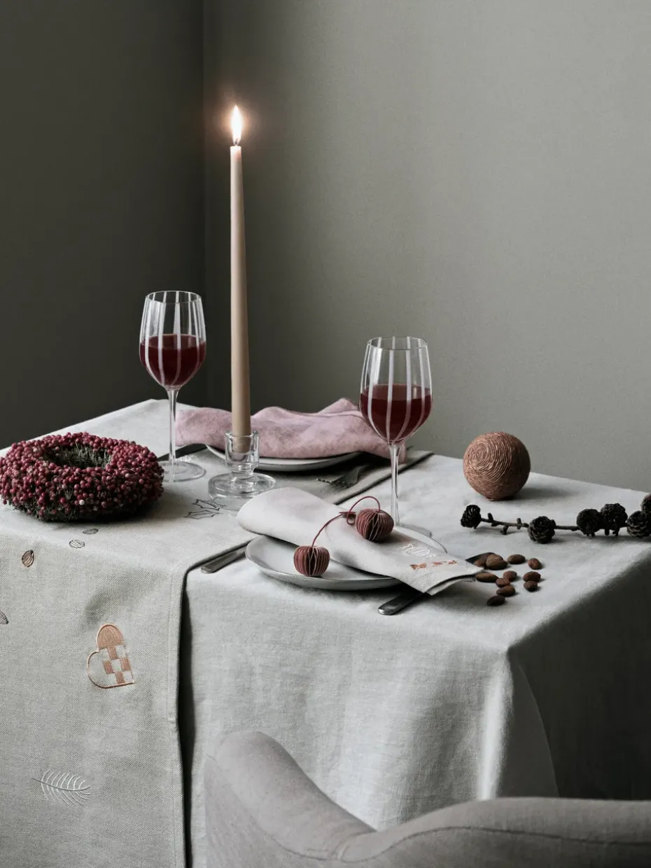 Fryd stoffen servet 45x45 cm 4-delig, Light warm grey-beige