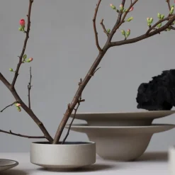 Fumiko soepbord, Beige-zwart