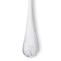 Gammal Fransk koffielepel zilver, 12,4 cm