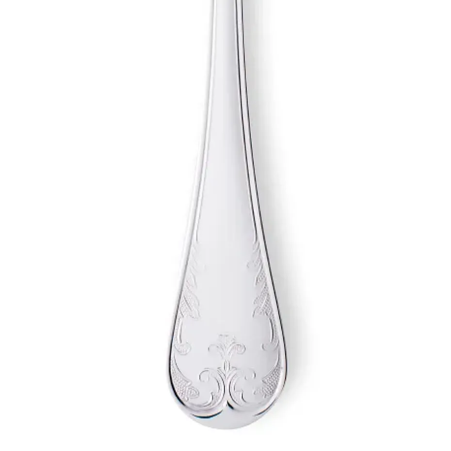 Gammal Fransk tafelvork zilver, 18,6 cm