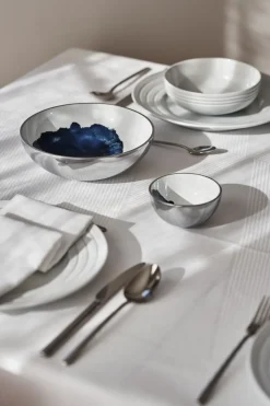 Geometric tafelkleed 147x250 cm, Wit