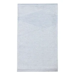 Geometric tafelkleed 147x250 cm, Blauw-wit