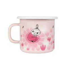 Girls emaillen mok 25 cl, Roze