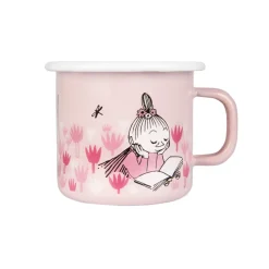 Girls emaillen mok 25 cl, Roze