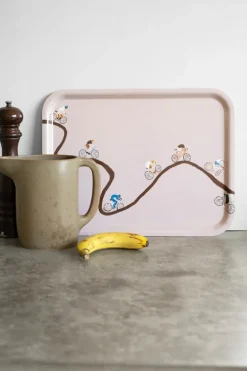 Giro dienblad 33x43 cm, Roze