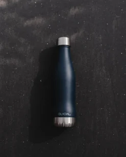 Glacial waterfles 400 ml, Matte navy