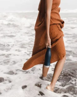 Glacial waterfles 400 ml, Matte navy