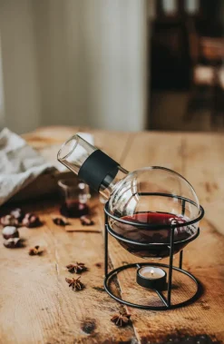 Glora glöggkolf glas 1,3 L, Zwart