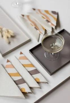 Gotland servetten 33x33 cm 20-pack, Earth