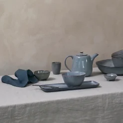 Gracie linnen servetten, donkerblauw (Insignia blue)