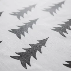 Gran tafelzeil, zwart-wit