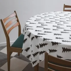 Gran tafelzeil, zwart-wit