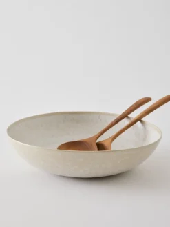 Granada saladeschaal, Cream, Ø30x7,5 cm