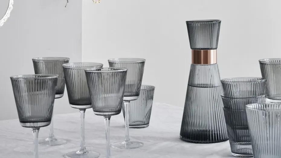 Grand Cru Nouveau waterglas 36 cl 2-pack, Smoke