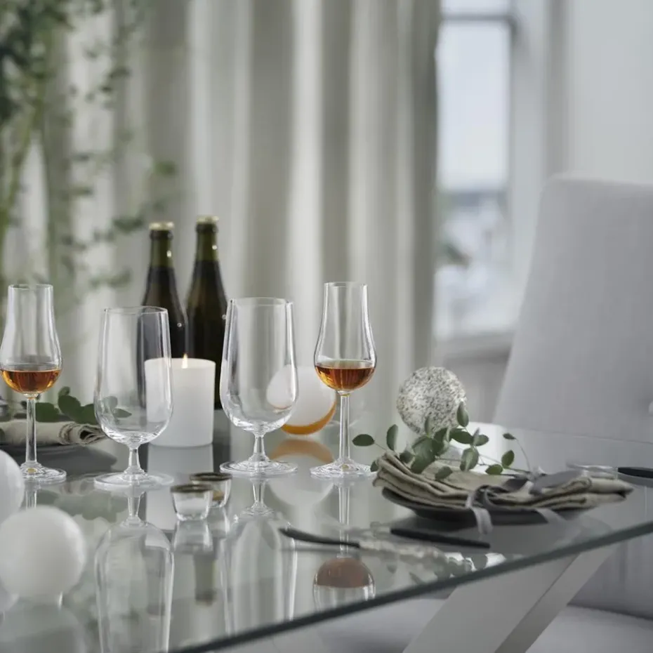 Grand Cru sterke drank glas 2-delig, 2 delig