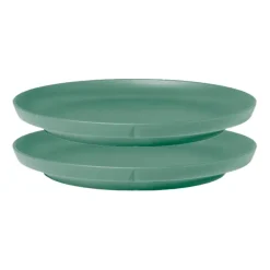 Grand Cru Take bord Ø19,5 cm 2-pack, Mistgroen