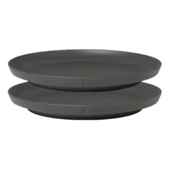 Grand Cru Take bord Ø19,5 cm 2-pack, Grijs