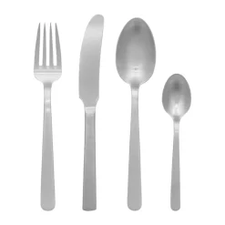 Grand Prix bestekset 4-delig, Matte steel