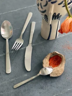 Grand Prix bestekset 4-delig, Matte steel