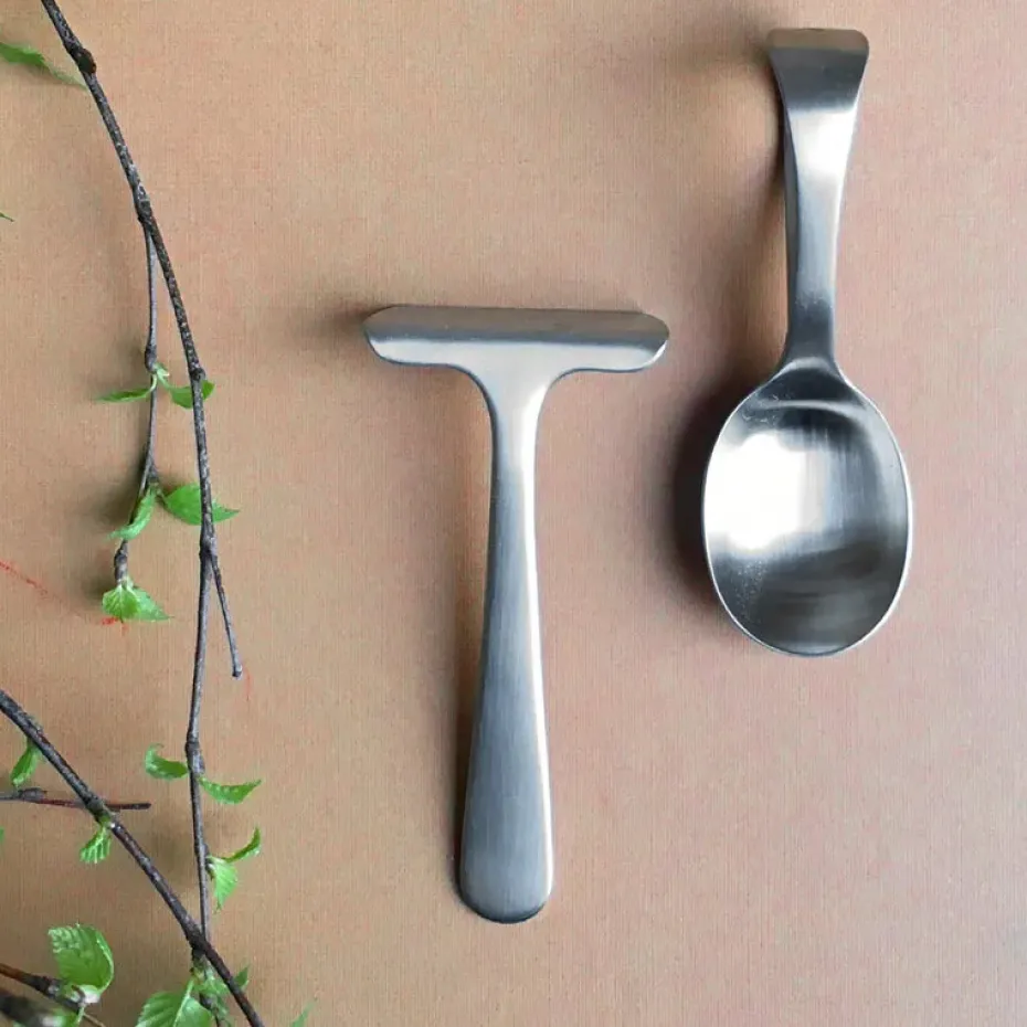 Grand Prix kinderbestek en slabbetje 3-delig, Matte steel