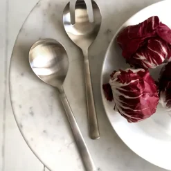 Grand Prix saladebestek 18,5 cm 2-delig, Matte steel