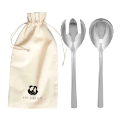 Grand Prix saladebestek 18,5 cm 2-delig, Polished steel