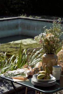 Grød dinerbord Ø26 cm, Sand