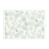 Grönska placemat 35x48 cm, Groen-wit