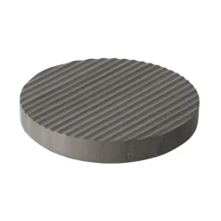 Groove onderzetter marmer (pannen), grijs - klein