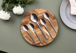 Groovy bestekset 5-delig, Roestvrij staal